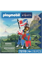Playmobil Knights 72119 Atlı Şövalye 16 Parça | At, Figür ve Şövalye Aksesuarları