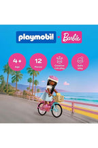Playmobil Barbie Brooklyn Bisikletli Figür 72125 | 12 Parça Figür ve Aksesuar Seti