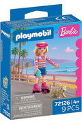 Playmobil Barbie Patenli Barbie ve Köpeği Taffy 72126 | 9 Parça Figür ve Aksesuar Seti