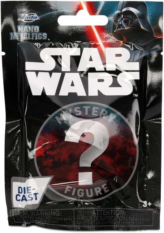 Jada Nano Metalfigs Star Wars Sürpriz Die-Cast Metal Figür – Mystery Paket (Karakter Sürprizi)
