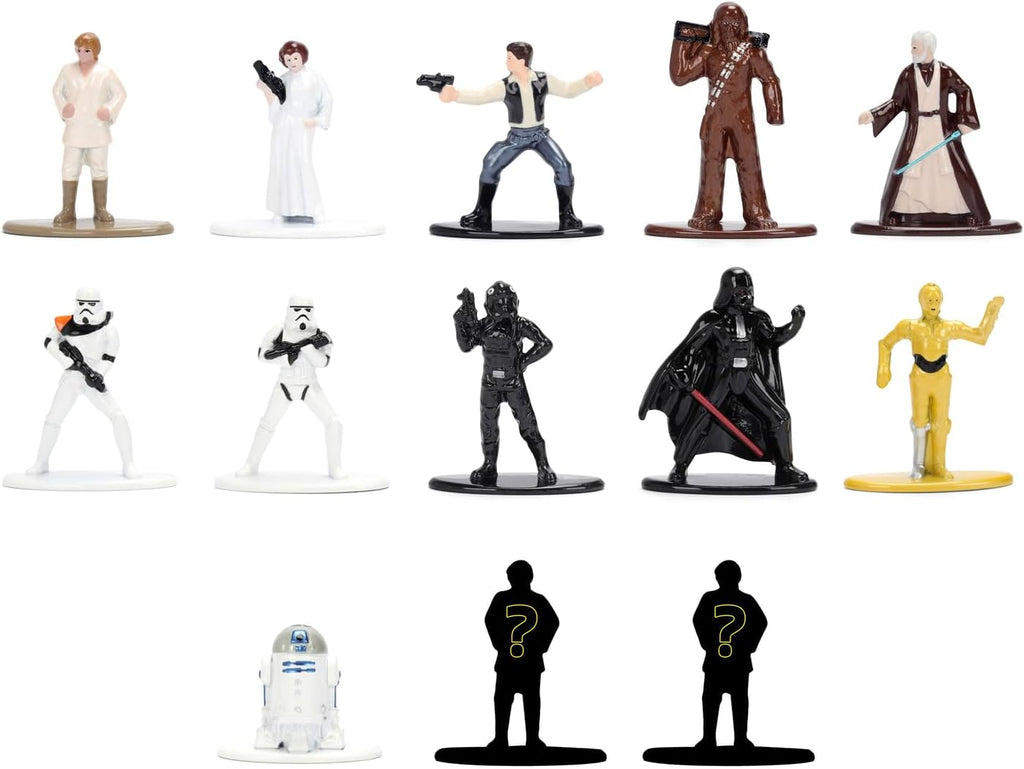 Jada Nano Metalfigs Star Wars Sürpriz Die-Cast Metal Figür – Mystery Paket (Karakter Sürprizi)