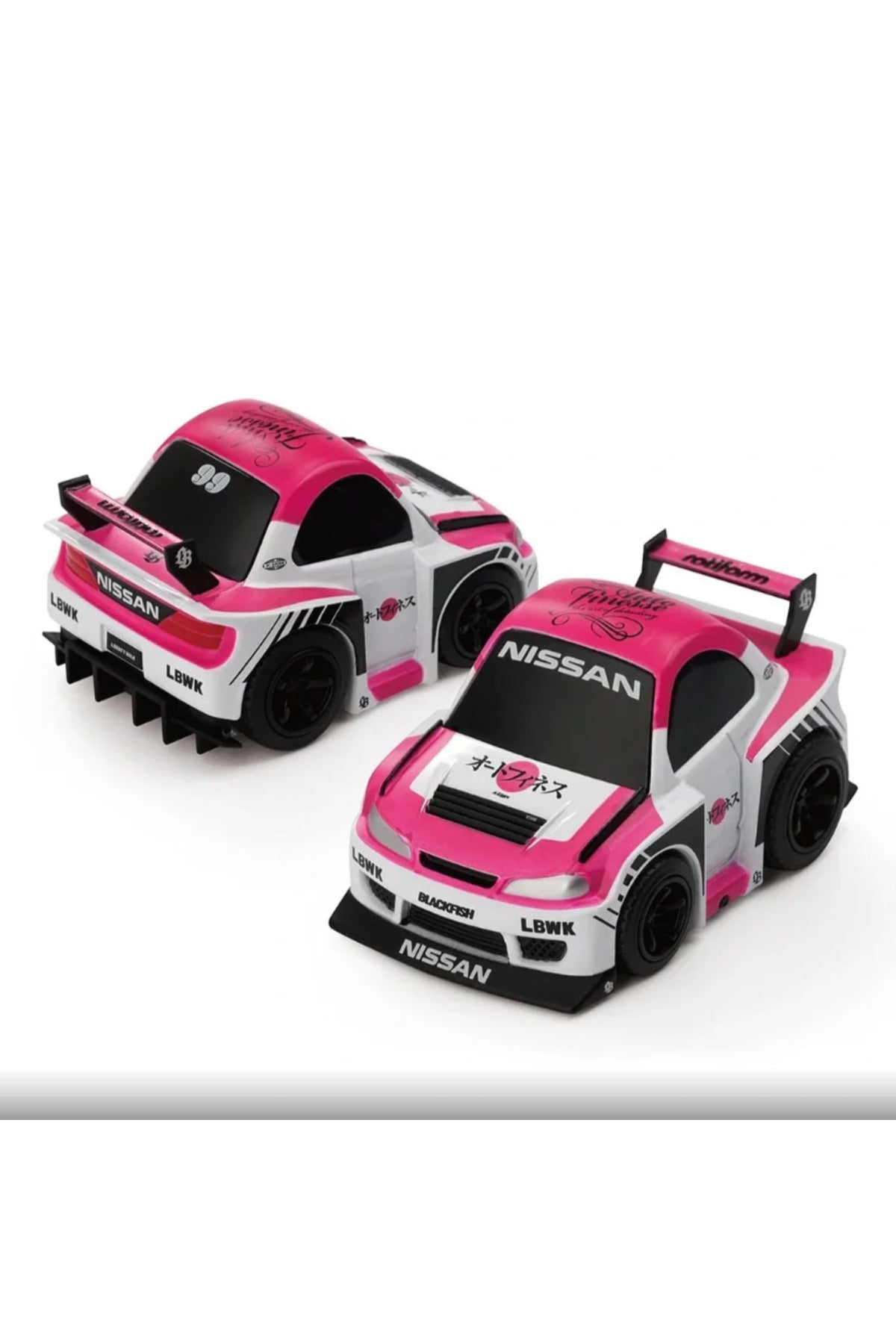 Mini GT Qube Carz Nissan Silvia S15 LB-Super Silhouette Auto Finesse SEMA 2023 Model Araba | 006 Blister Paket