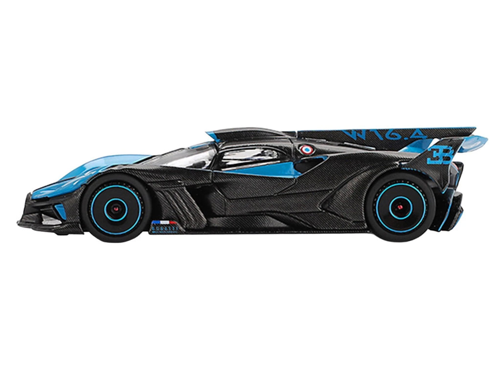 Mini GT Bugatti Bolide Presentation Mavi Siyah 1:64 Diecast Model Araba | MGT01063