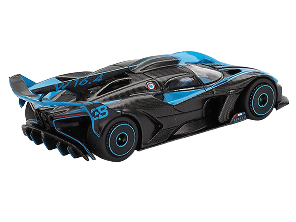 Mini GT Bugatti Bolide Presentation Mavi Siyah 1:64 Diecast Model Araba | MGT01063