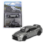 Mini GT Nissan GT-R R35 2013 NISMO CRS Version Dark Metal Gray 1:64 Diecast Model Araba | MGT01089