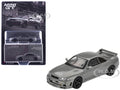 Mini GT Nissan Skyline GT-R R33 NISMO BCNR33 CRS Version Dark Metal Gray 1:64 Diecast Model Araba | MGT01128