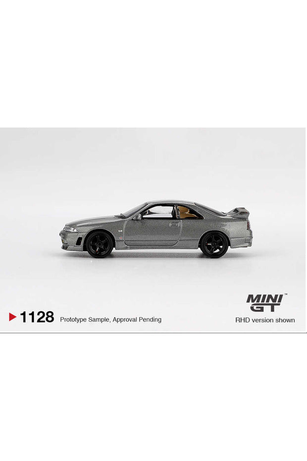 Mini GT Nissan Skyline GT-R R33 NISMO BCNR33 CRS Version Dark Metal Gray 1:64 Diecast Model Araba | MGT01128