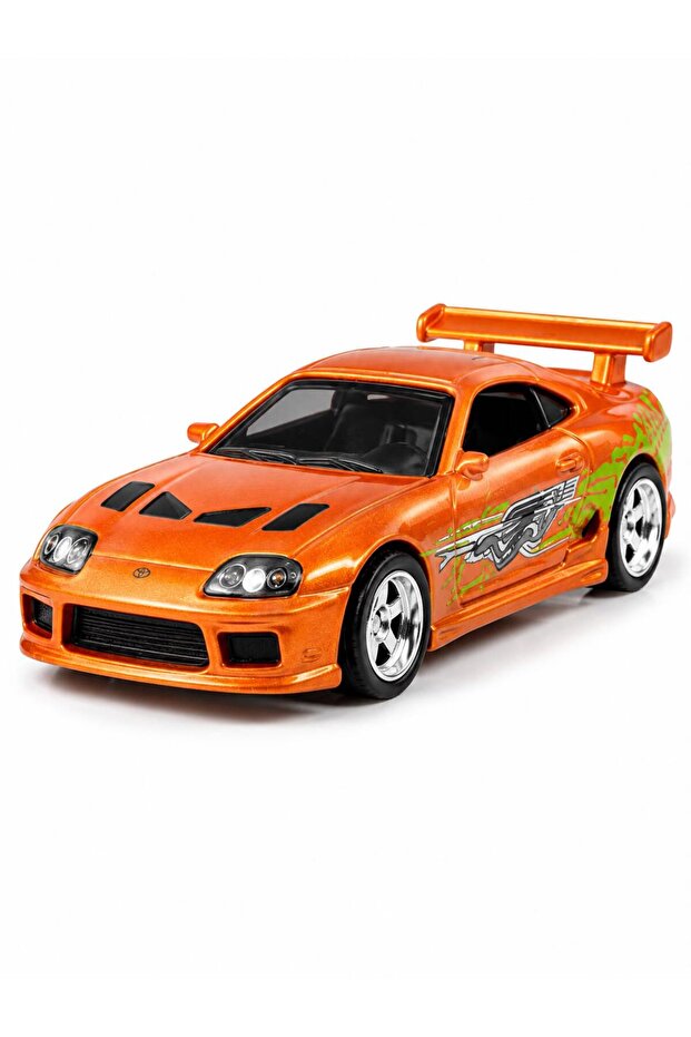Hot Wheels Premium Fast & Furious Toyota Supra Chase Turuncu 1:64 Model Araba | HNW46 JHW78