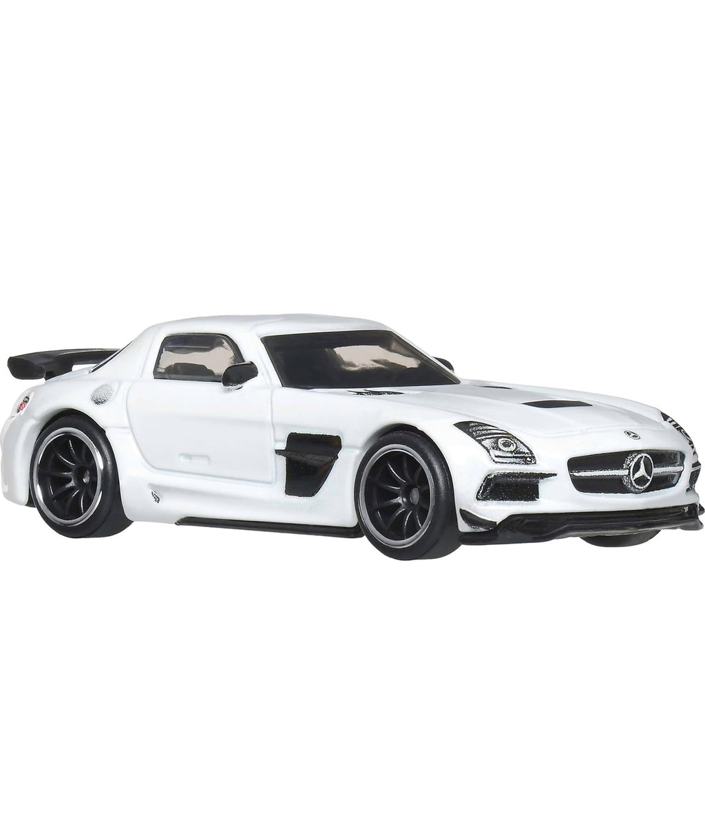 Hot Wheels Premium Fast & Furious Mercedes-Benz SLS AMG Coupé Black Series Beyaz 1:64 Model Araba | JHW65