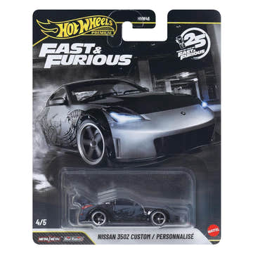 Hot Wheels Premium Fast & Furious Nissan 350Z Custom Gri 1:64 Model Araba | JHW79