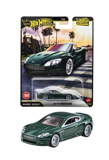 Hot Wheels Premium Boulevard Aston Martin DBS Koyu Yeşil 1:64 Model Araba | JHW36 – No.158