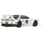 Hot Wheels Premium Car Culture Aéro Styles LB-Kaido Works Nissan R32 Skyline GT-R Beyaz 1:64 Model Araba | JKF05
