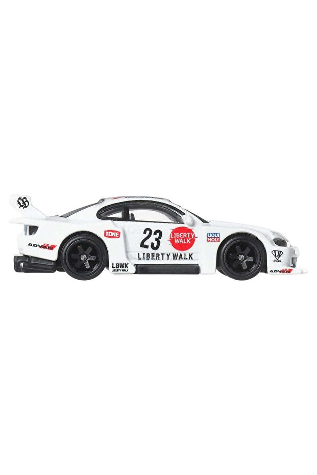 Hot Wheels Premium Car Culture Aéro Styles LB Super Silhouette Nissan Silvia S15 Beyaz #23 1:64 Model Araba | JKF34