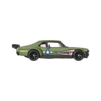 Hot Wheels Premium Car Culture Aéro Styles Custom ’70 Chevy Nova Haki Yeşil 1:64 Model Araba | JKF37