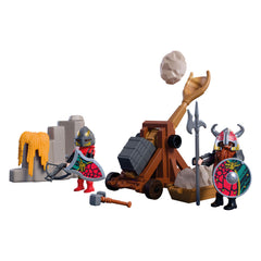 Playmobil Knights Dragon Knight Catapult 72117 | 43 Parça Ejderha Şövalyeleri Mancınık ve Figür Oyun Seti
