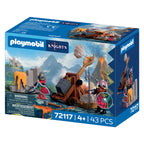 Playmobil Knights Dragon Knight Catapult 72117 | 43 Parça Ejderha Şövalyeleri Mancınık ve Figür Oyun Seti
