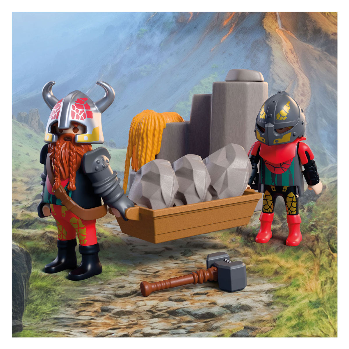 Playmobil Knights Dragon Knight Catapult 72117 | 43 Parça Ejderha Şövalyeleri Mancınık ve Figür Oyun Seti