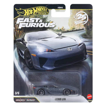 Hot Wheels Premium Fast & Furious Lexus LFA Metalik Antrasit 1:64 Model Araba | JHW66
