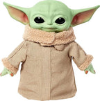 Star Wars Grogu Baby Yoda Sesli Animasyonlu Peluş Oyuncak – Göz Kırpma ve Kol Kaldırma Özellikli 28 cm