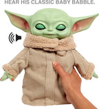 Star Wars Grogu Baby Yoda Sesli Animasyonlu Peluş Oyuncak – Göz Kırpma ve Kol Kaldırma Özellikli 28 cm