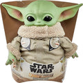 Star Wars Grogu Baby Yoda Sesli Animasyonlu Peluş Oyuncak – Göz Kırpma ve Kol Kaldırma Özellikli 28 cm