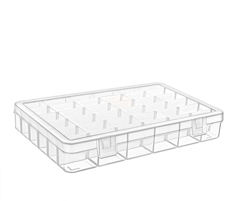 Beta Organizer 36 - Şeffaf 36 Bölmeli Organizer (ASR-5049)