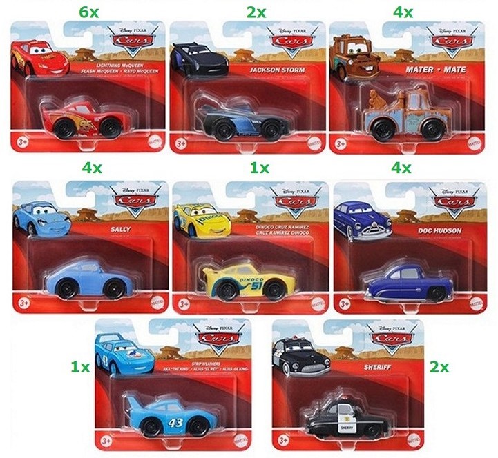 Disney Pixar Cars Dinoco Cruz Ramirez 51 Oyuncak Yarış Arabası | Mattel JDM11