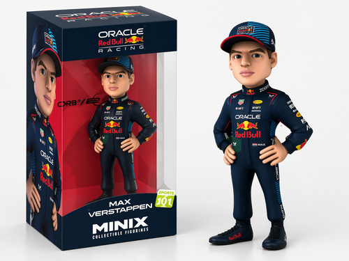 Minix Formula 1 Max Verstappen 12 cm Koleksiyon Figürü – Oracle Red Bull Racing