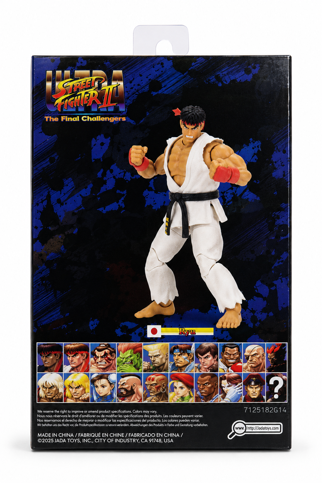 Jada Toys Ultra Street Fighter II Ryu Aksiyon Figürü 15 cm – The Final Challengers (6")