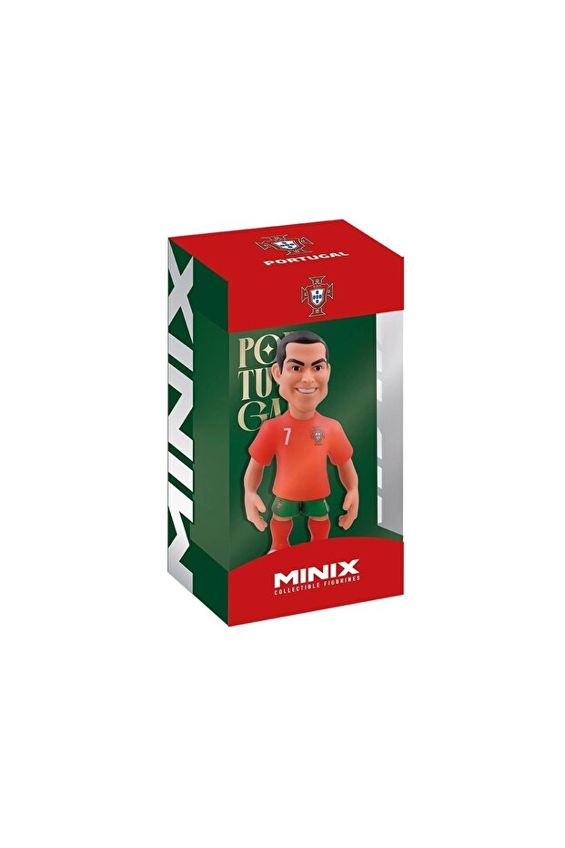 MINIX Portekiz Milli Takımı – Cristiano Ronaldo Koleksiyon Figürü 8 cm