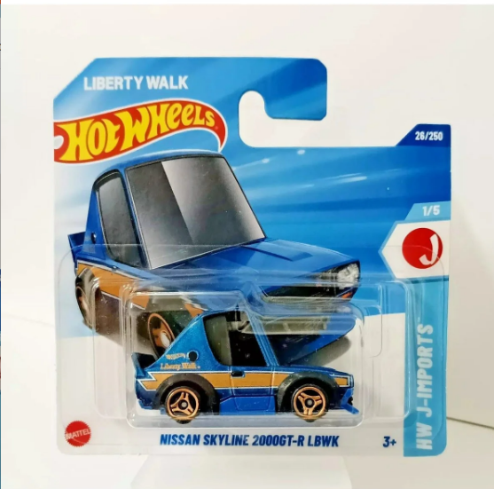 HOT WHEELS NISSAN SKYLINE 20000GT-R LBWK