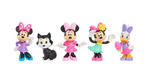Giochi Preziosi MCN36000 Minnie 5'li Figür Paketi Renkli Karakterler ile Eğlenceli Oyun Seti