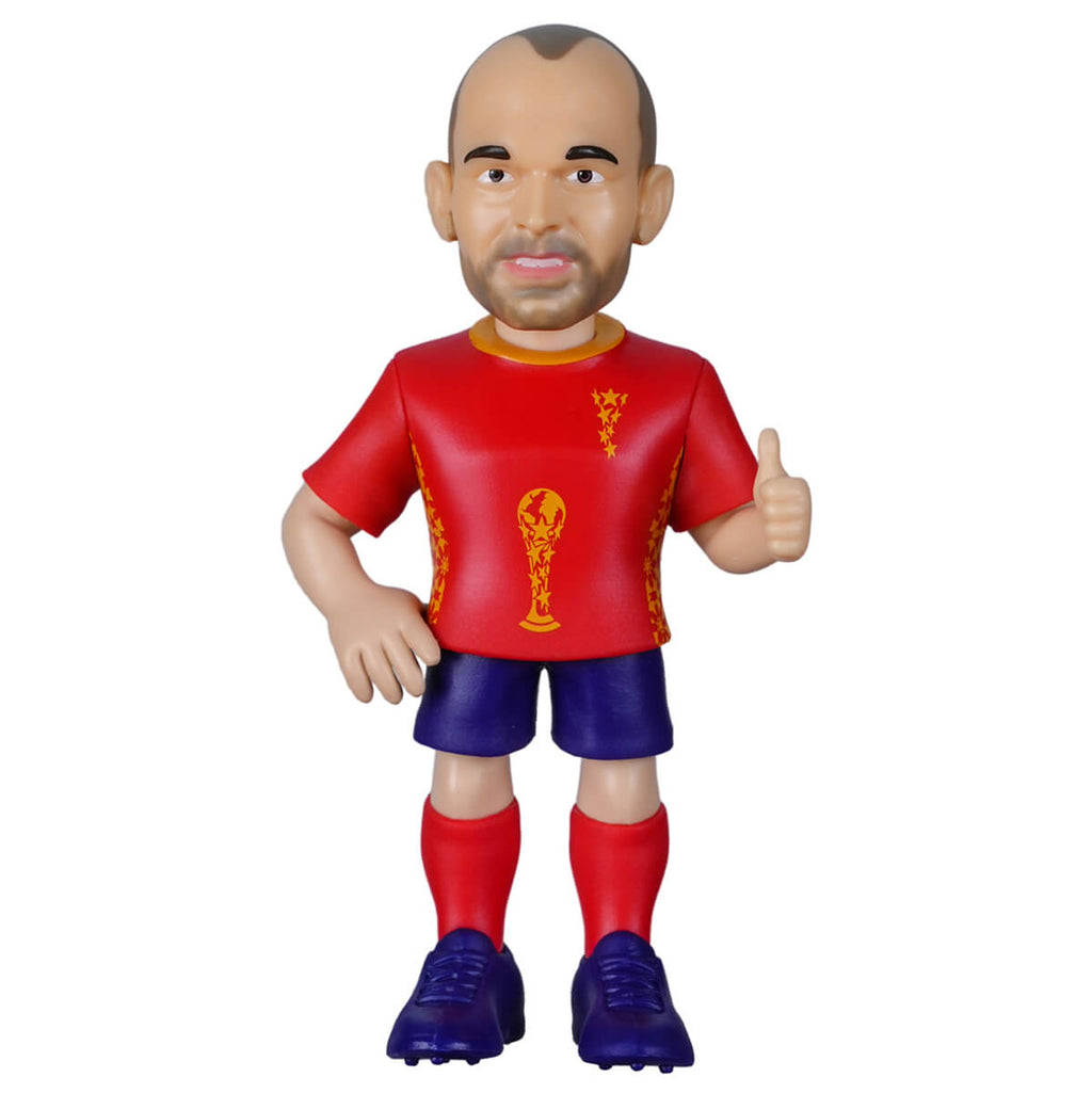 MINIX Andrés Iniesta Figürü 12 cm – Football Legends 135