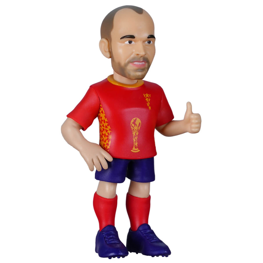 MINIX Andrés Iniesta Figürü 12 cm – Football Legends 135