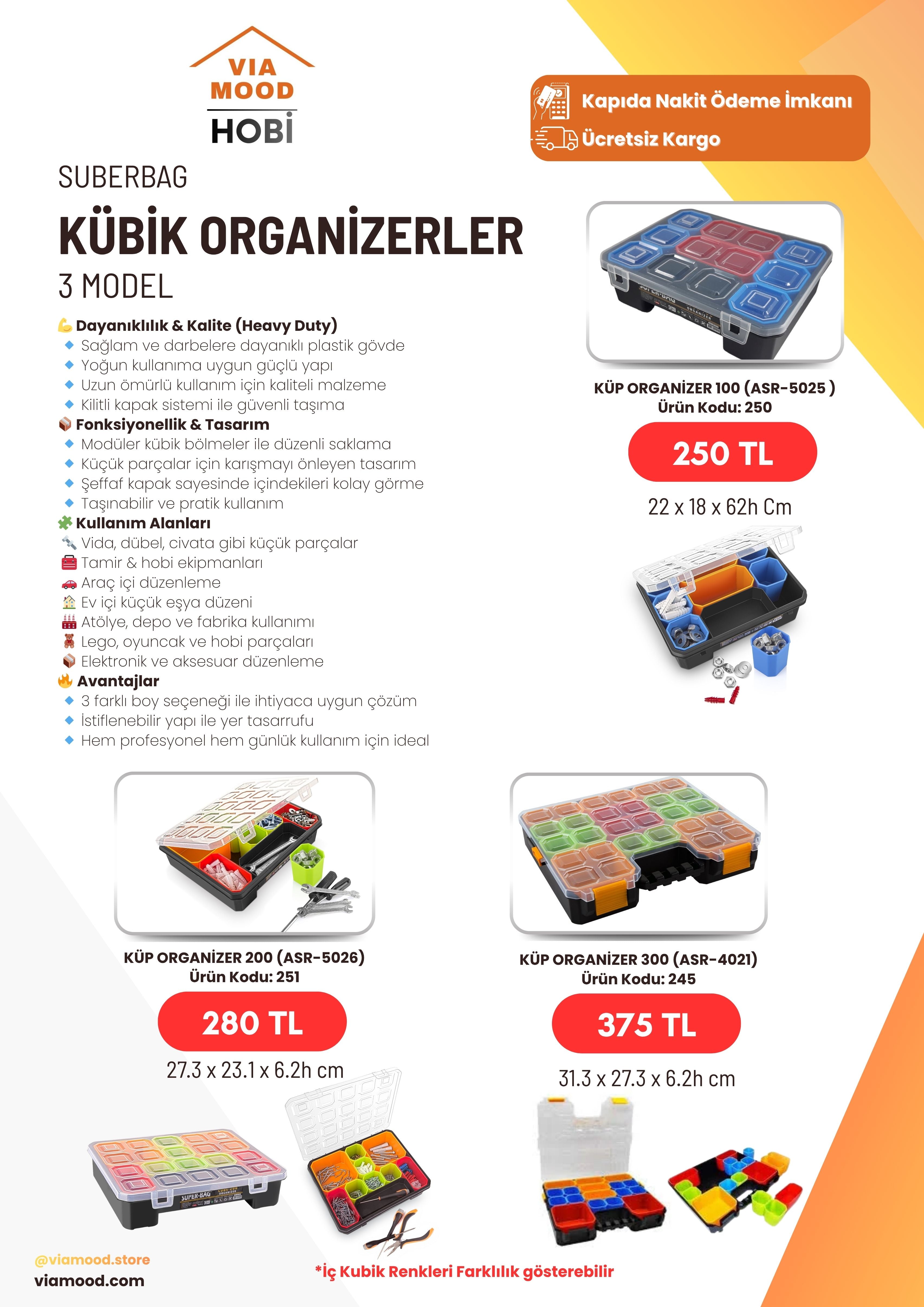 KÜP ORGANİZER 300 (ASR-4021)