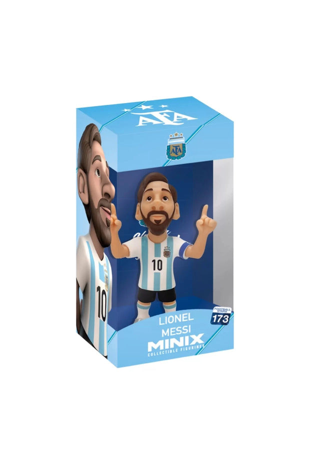 MINIX Lionel Messi Arjantin 10 Numara Kutulu Koleksiyon Figürü - 8 cm