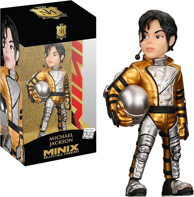 MINIX Music – Michael Jackson HIStory Koleksiyon Figürü 12 cm (Music 122)