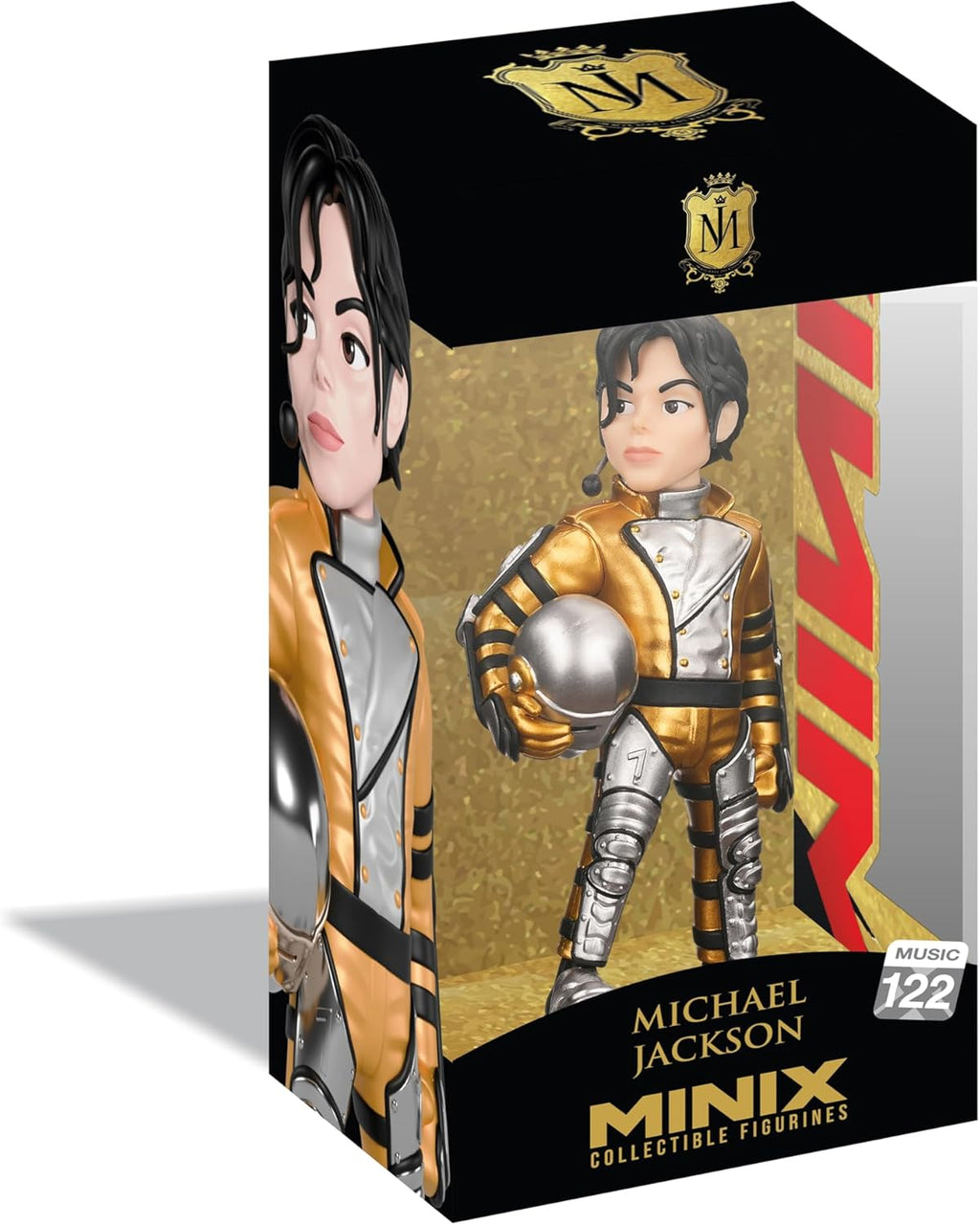 MINIX Music – Michael Jackson HIStory Koleksiyon Figürü 12 cm (Music 122)