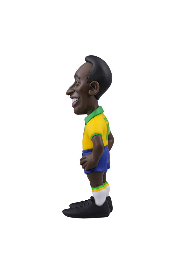 MINIX Football Legends – Pelé Brezilya Forması Koleksiyon Figürü 12 cm (110A)