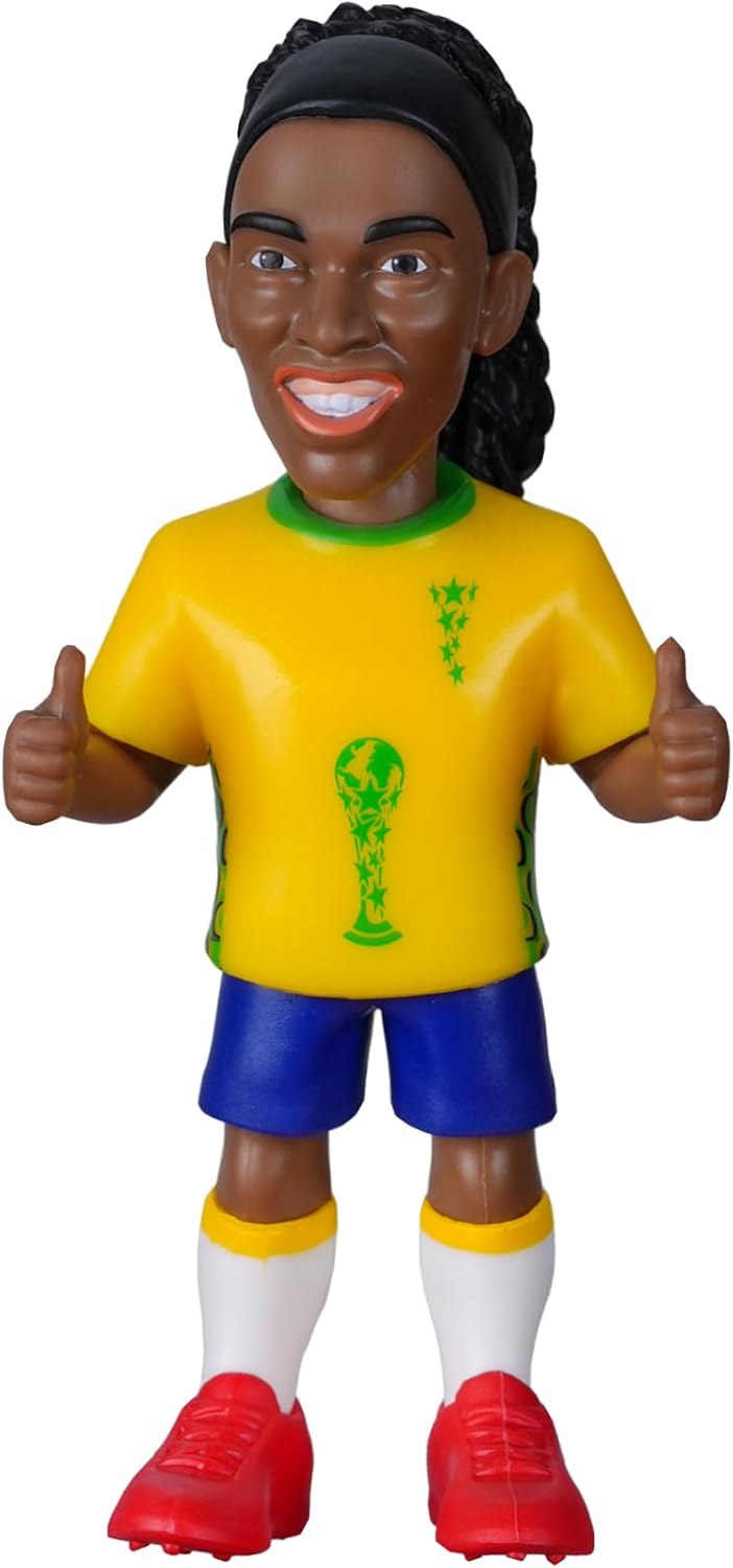MINIX Brezilya – Ronaldinho Koleksiyon Figürü 12 cm (Football Legends 120)