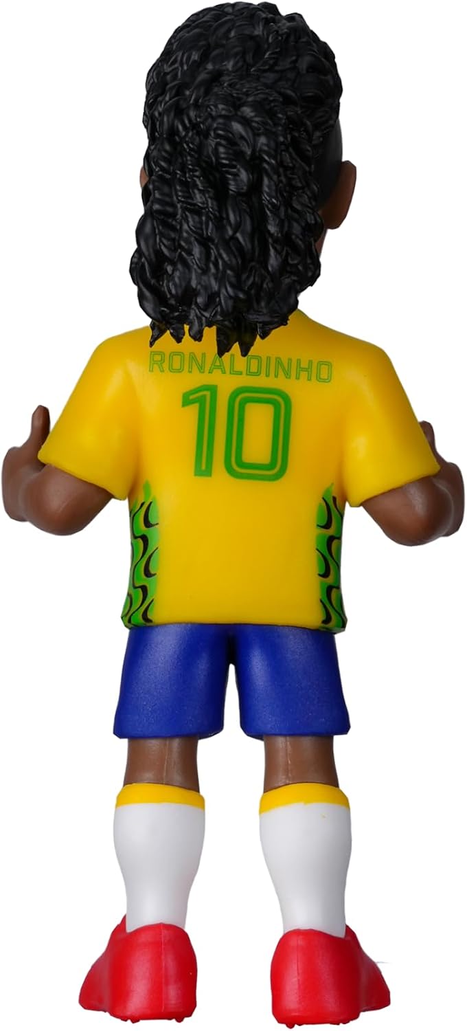 MINIX Brezilya – Ronaldinho Koleksiyon Figürü 12 cm (Football Legends 120)
