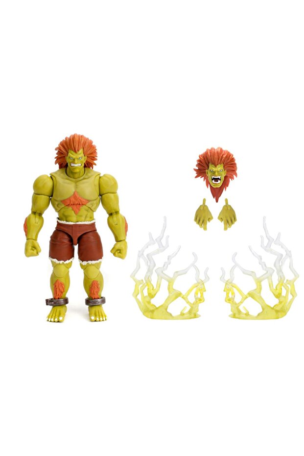 Ultra Street Fighter II Blanka Aksiyon Figürü 15 cm – The Final Challengers (6")