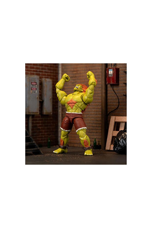 Ultra Street Fighter II Blanka Aksiyon Figürü 15 cm – The Final Challengers (6")