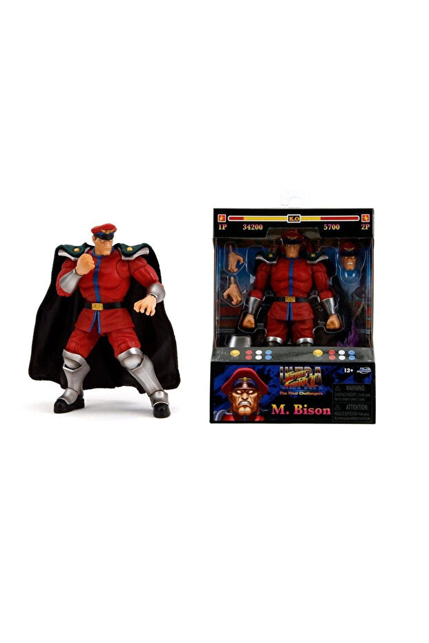 Ultra Street Fighter II M. Bison Aksiyon Figürü