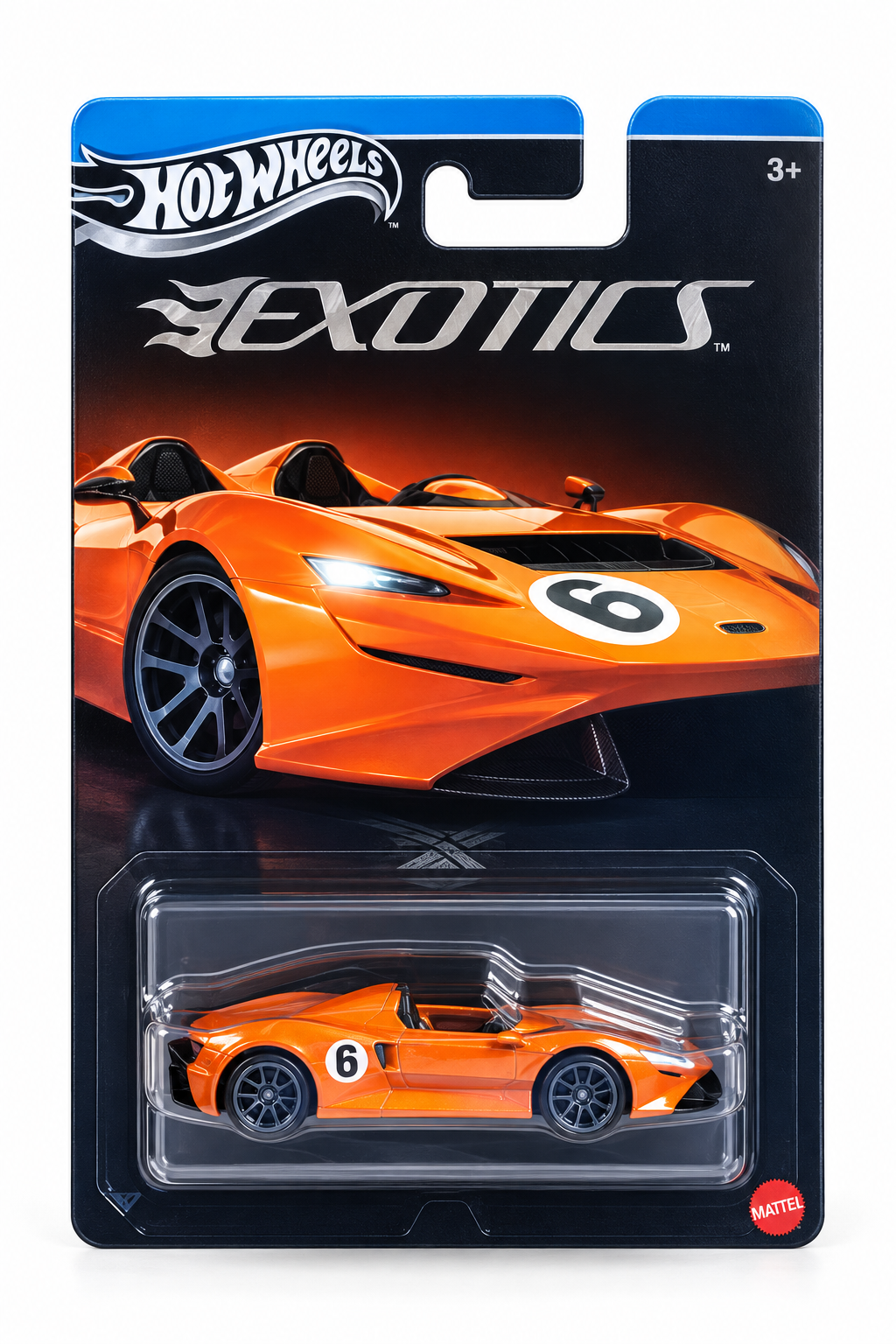 Hot Wheels Silver Series Exotics McLaren Elva