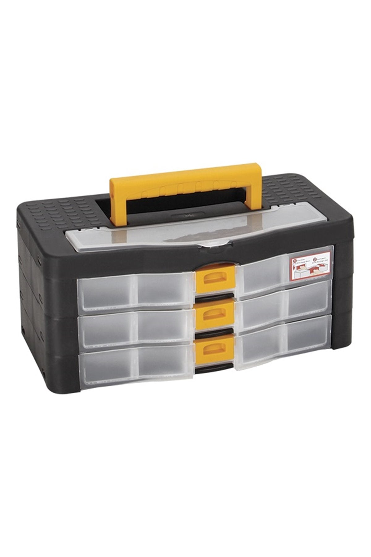 Asrın Plastik Modüler 3 Katlı Çekmece Organizer (ASR-2057)