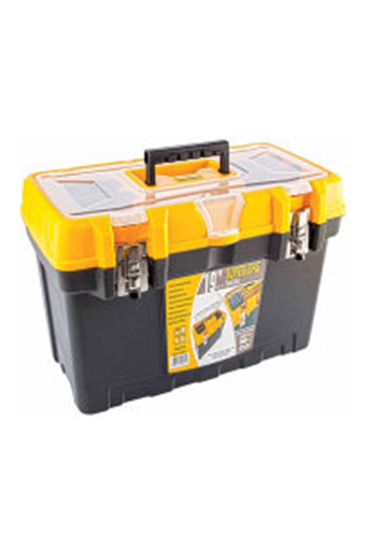 Asrın Plastik 19" Derin Mega Metal Takım Çantası (ASR-2091)