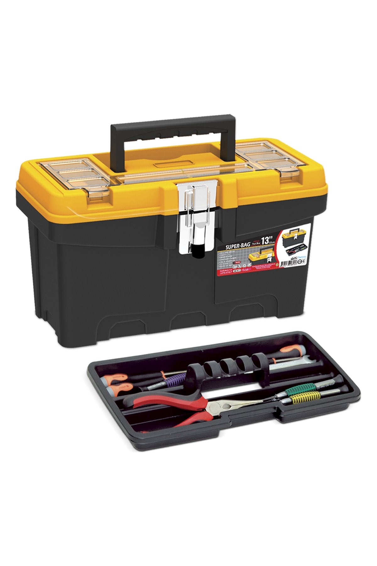 Super-Bag 13" Mega Metal Takım Çantası (ASR-4028)