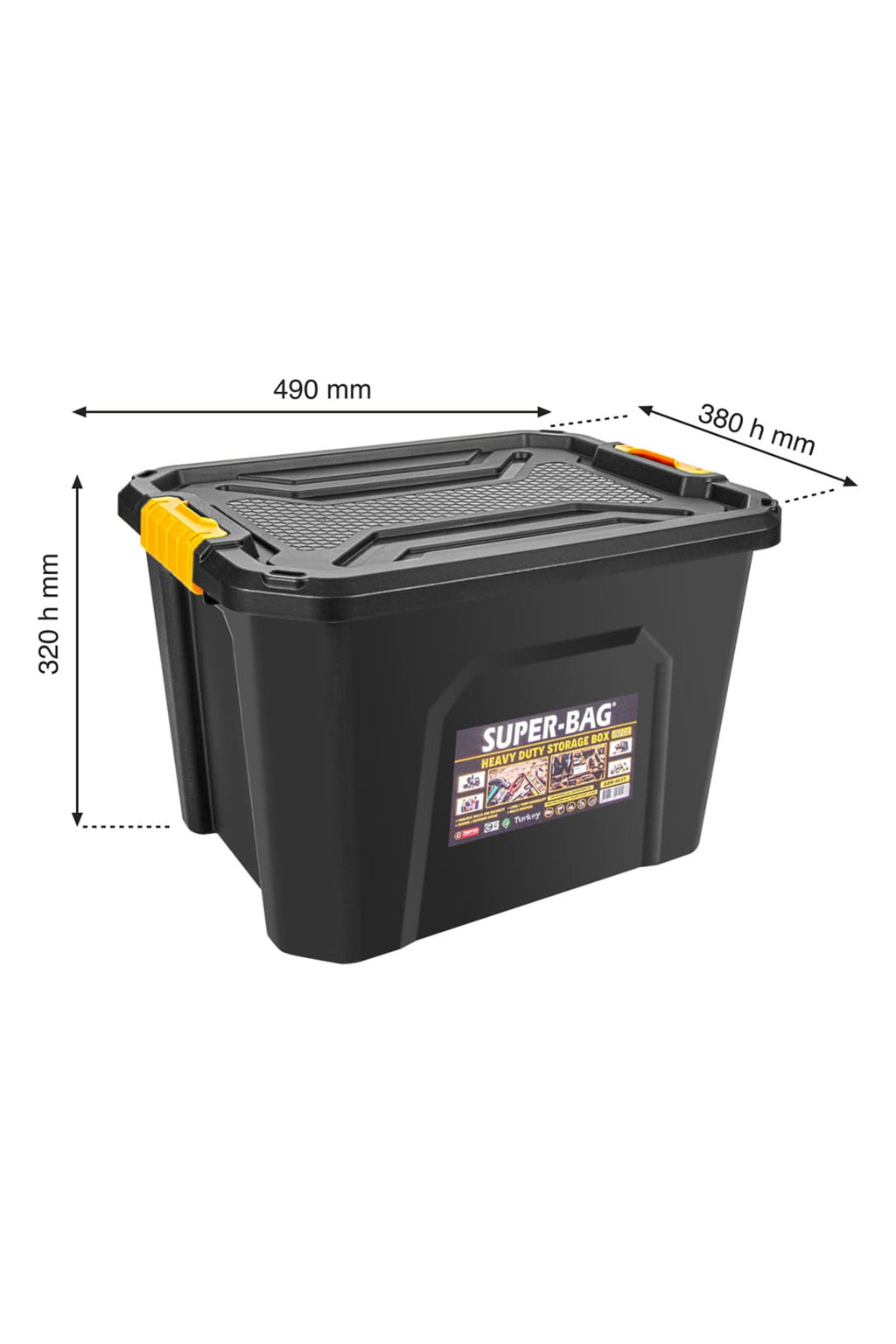 Super-Bag 42 L Saklama Kutusu (ASR-4037)