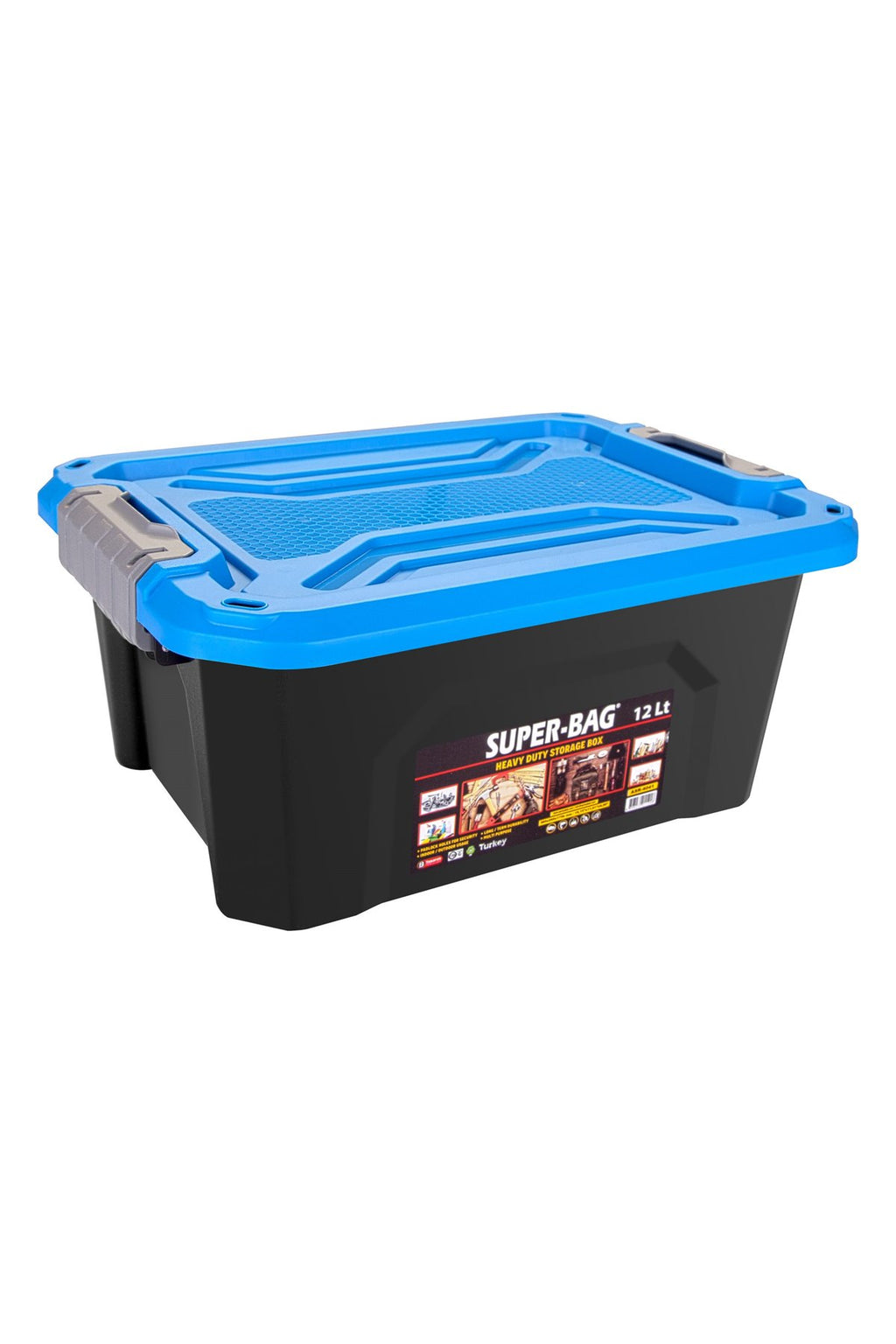 Superbag Saklama Kutusu Renkli Kapak (ASR-4041)